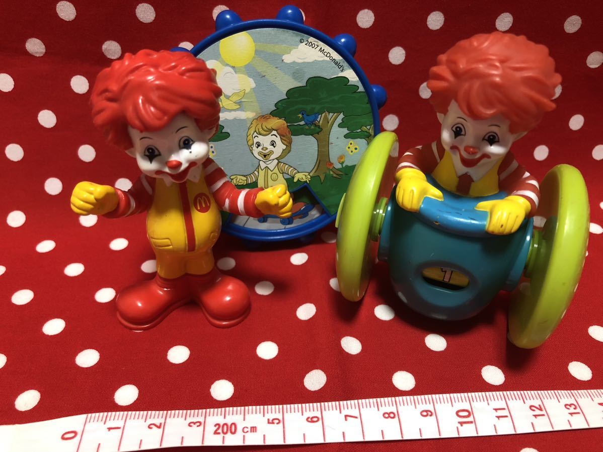 マクドナルド　おもちゃ　ベビロナルド　ハッピーセット　グリマス　ハンバーグラー　バーディ　ミールトイ　アメトイドナルド マック海外_画像5