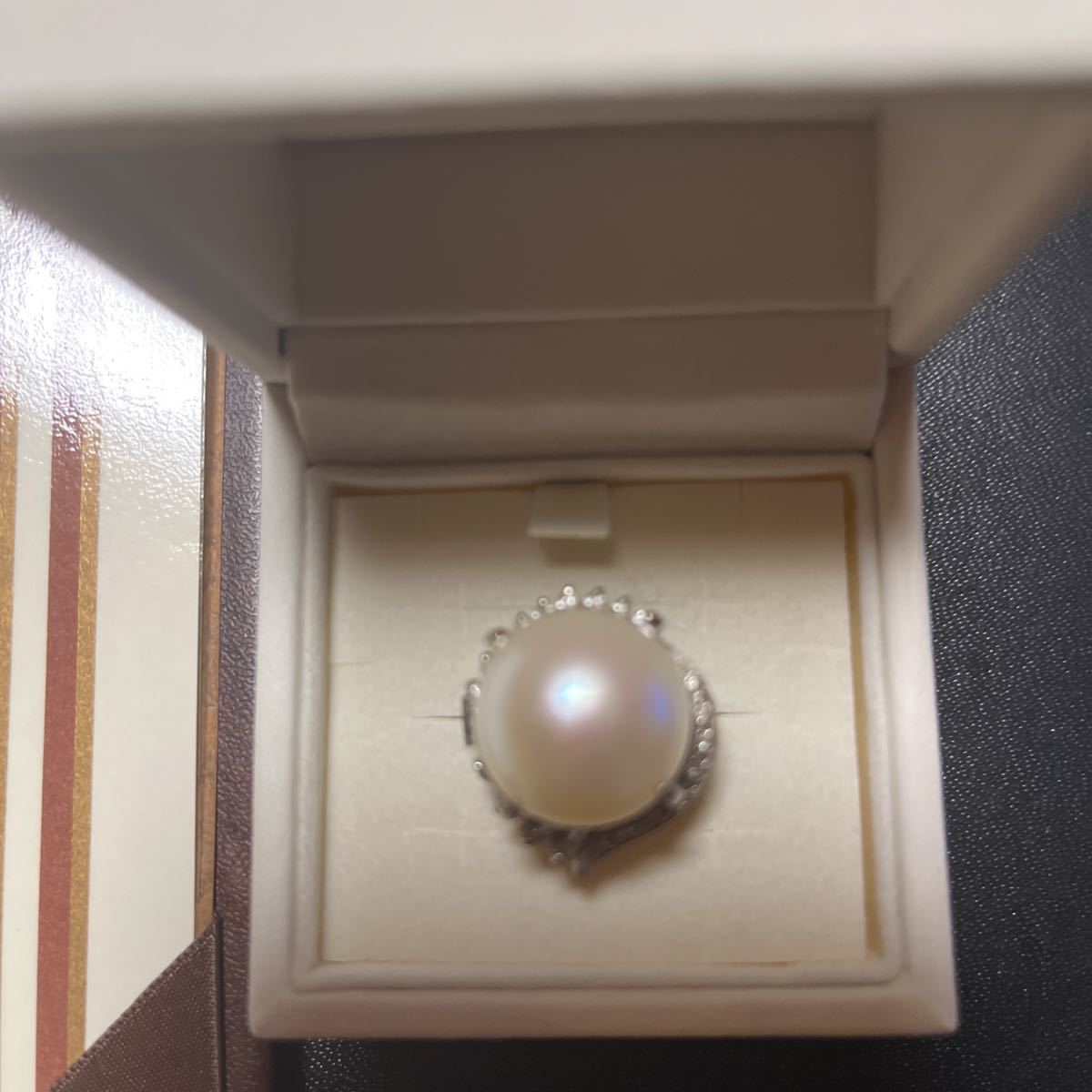 売れ筋ランキングも 南洋真珠 プラチナダイヤまき ダイヤ アコヤ真珠