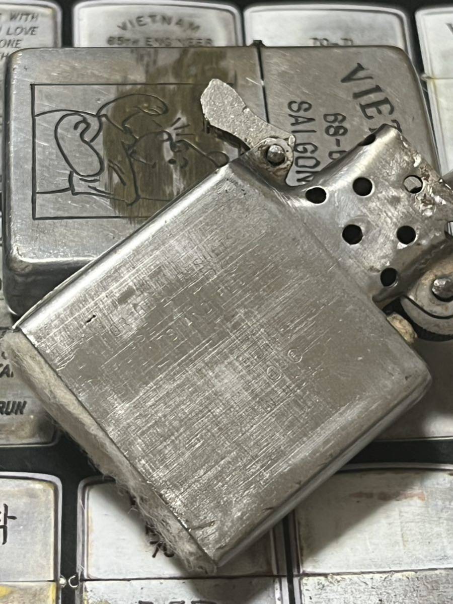 ベトナムZIPPO】本物 1968年製ベトナムジッポー「くまのプーさん