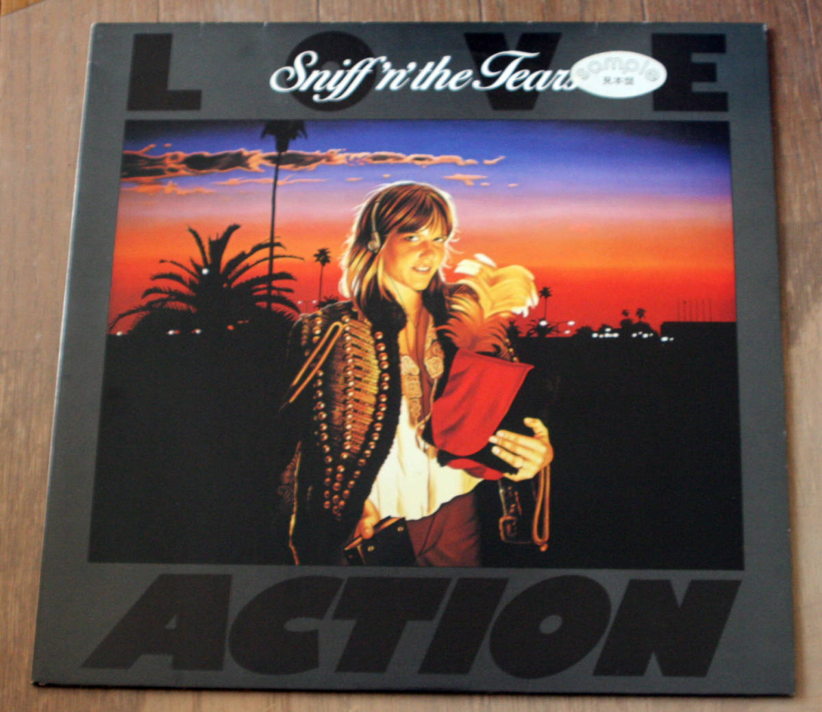 国内盤 SNIFF 'N' THE TEARS - Love Action / LP, Promo Chiswick / 大英帝国ニッチ・ポップ _画像1