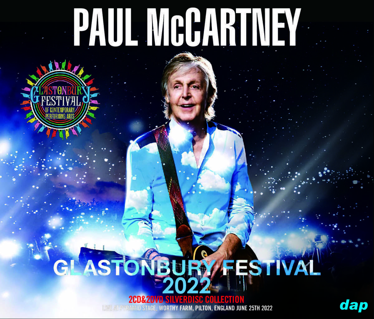 ポール マッカートニーPAUL McCARTNEY/GLASTONBURY 2022-SILVERDISC COLLECTION(3CD&2DVD) ビートルズ_画像1