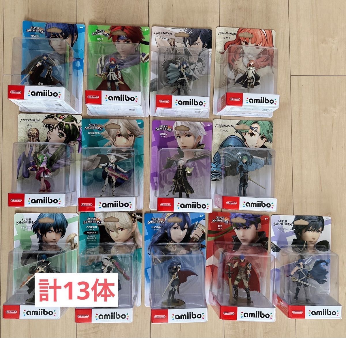 amiibo ファイヤーエンブレム 13体 セット | noonanwaste.com