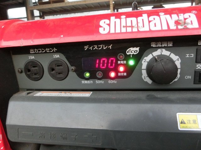  в аренду 1 неделя \\5000 сварочный аппарат генератор одна фаза 3 линия 200V,100V×2 EGW185W-IST Shizuoka город самовывоз 