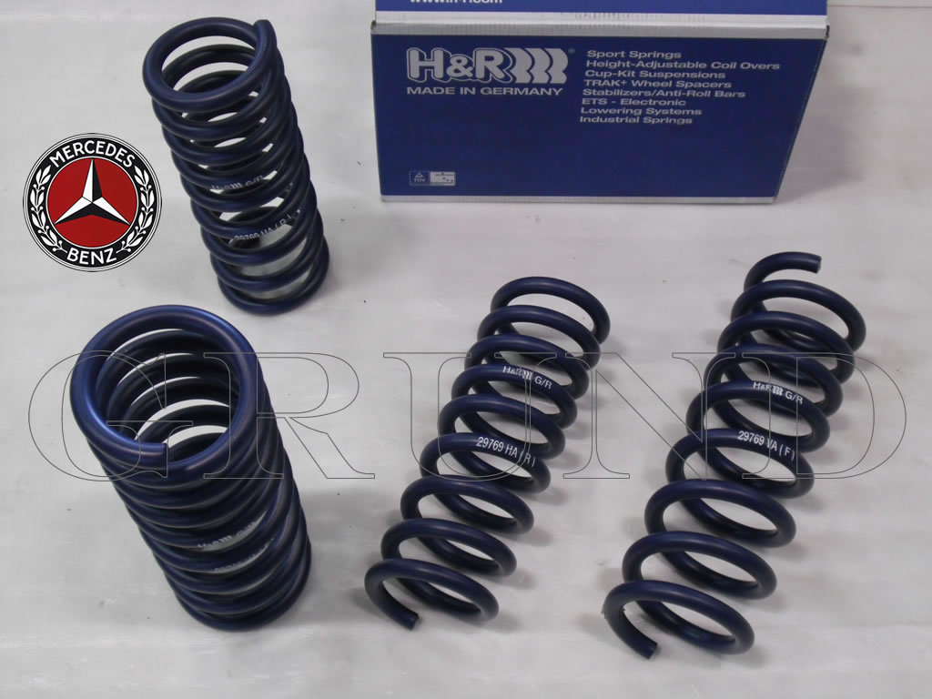 H&R Springs　スプリング　BENZ ベンツ　SLKクラス　R170　SLK230 コンプレッサー / SLK320　在庫あり　29769-1_画像1