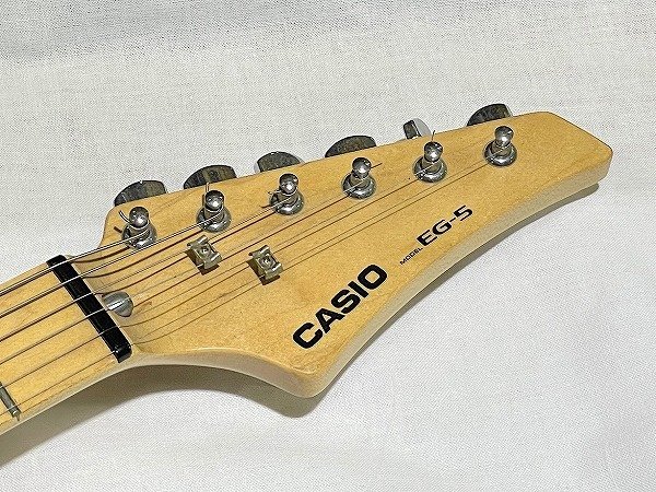 CASIO カシオ EG-5 エレキング アンプ内蔵エレキギター 楽器/器材