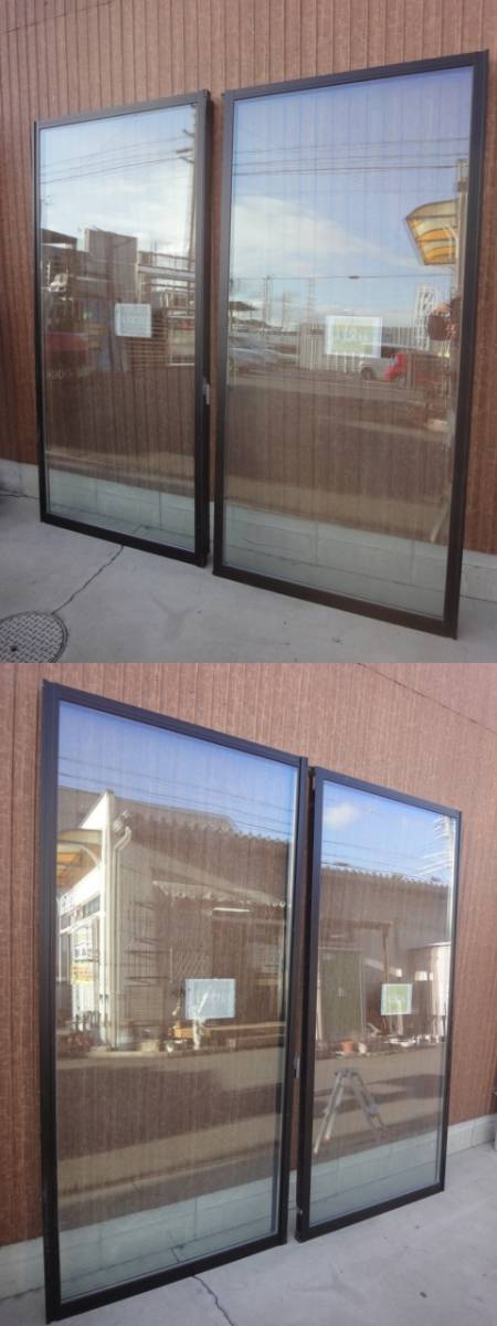 R-458 引取り限定 訳あり トステム リクシル サーモスL W1900ｘH2030ｍｍ TT-18320 単体引違い窓半外 ペアガラス 複層ガラス サッシ 窓 の画像5