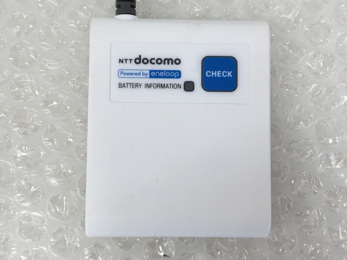 ドコモ 補助充電アダプタ01 携帯用充電器 DOCOMO FOMA ASA39040　3個セット（管：2A3-M10）_画像2