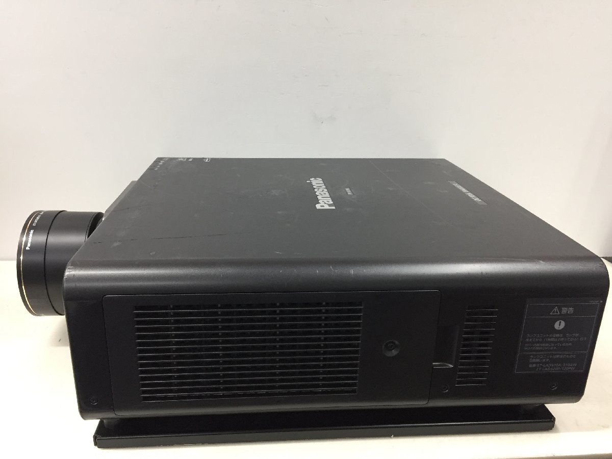 Panasonic プロジェクター PT-DZ10K 3チップ方式 DLP ランプ使用1510時間/電動ズームレンズ【ET-D75LE10】 (管２FW）_画像7