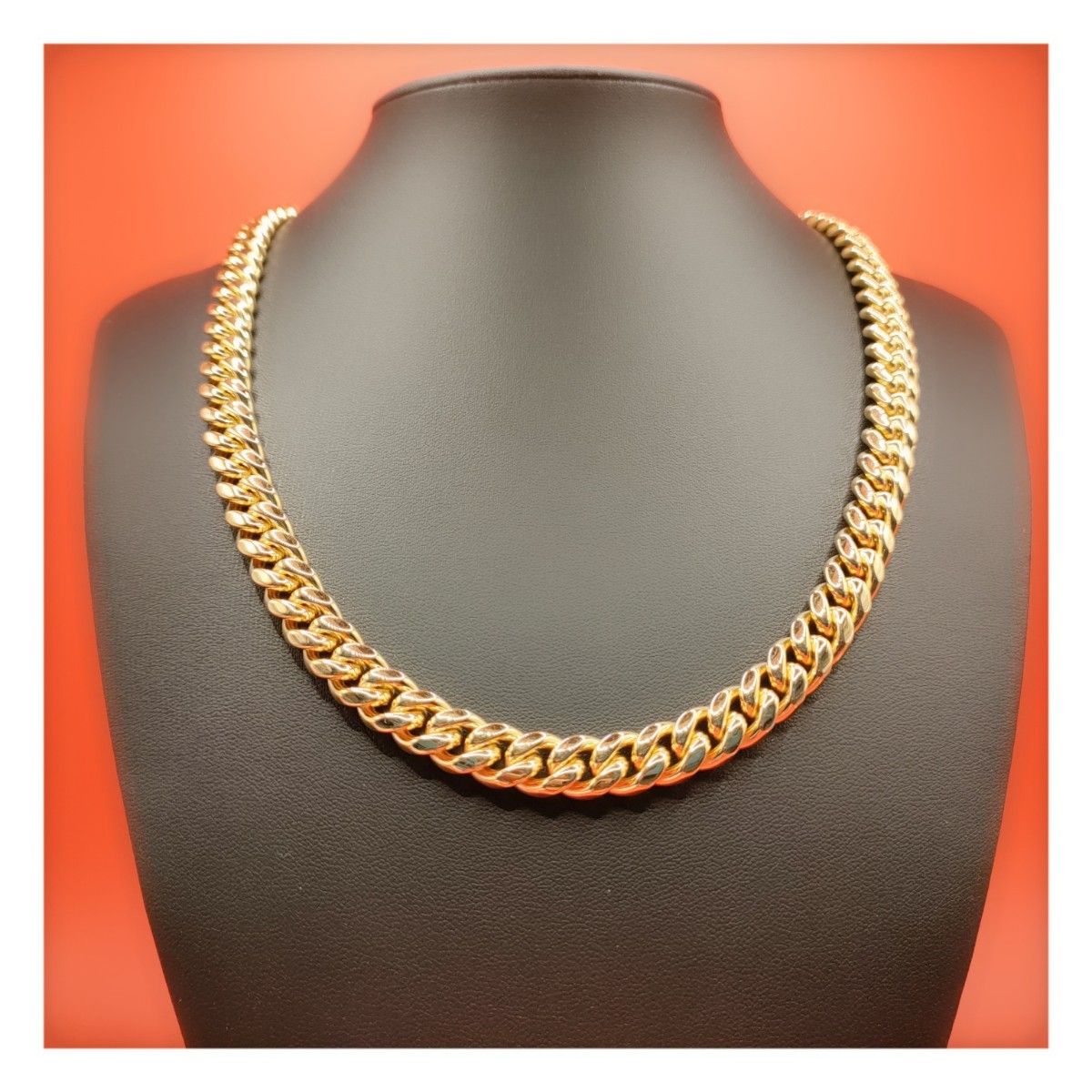 10mm】【60cm】【Miami Cuban Curb Link】 匿名配送-