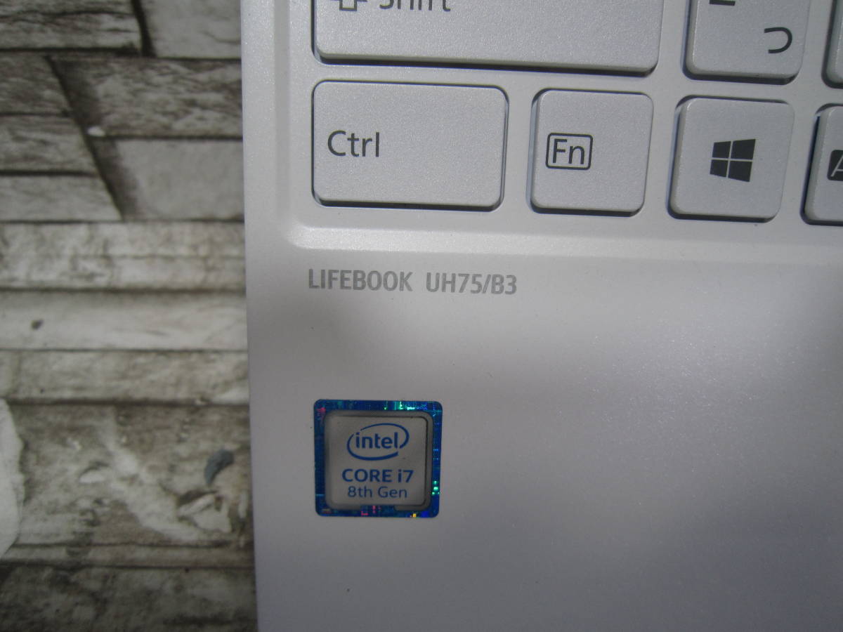 LIFEBOOK UH75/B3 3 キーボード　部品取り用_画像2
