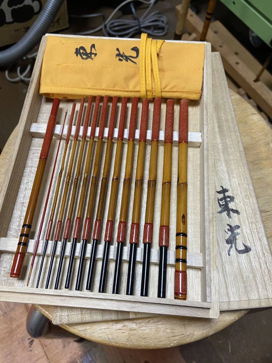Yahoo!オークション - 江戸和竿 東光 タナゴ竿 6寸 印籠13本継 Yahoo!オークション - 江戸和竿 東光 タナゴ竿 6寸 印籠13本継