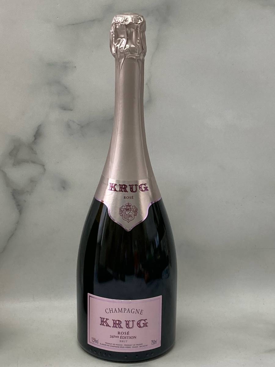 KRUG ロゼ シャンパン 未開栓 750ml-