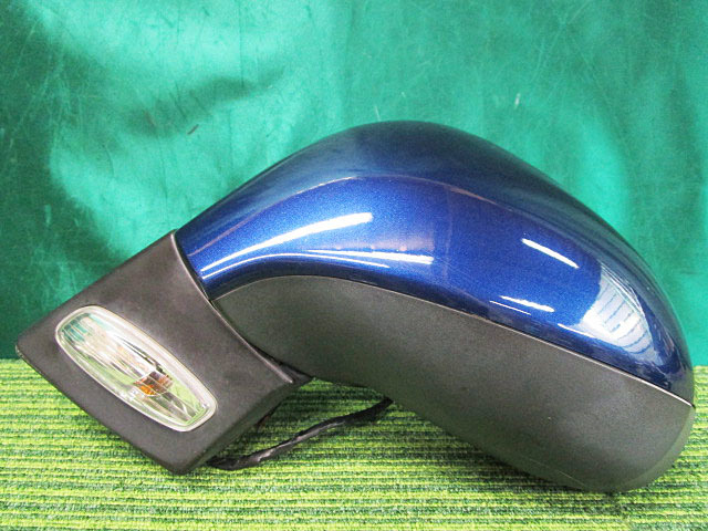 H21 year * Peugeot 207 ABA-A75F01 door mirror left * electric storage ( monte Velo * blue ) [ Gifu departure ]