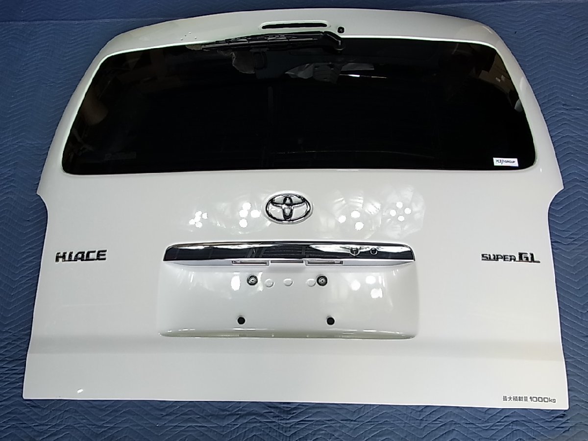 99%OFF!】 新車外し トヨタ 200系 ハイエース スーパーGL 6型 ワイド