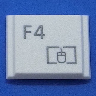 キーボード キートップ F4 白段 パソコン 富士通 FMV LIFEBOOK ライフブック ボタン スイッチ PC部品_画像1