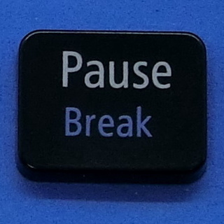  keyboard key top Pause Break black . personal computer NEC LAVIEla vi button switch PC parts 