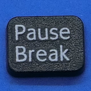 キーボード キートップ Pause Break 黒消 パソコン SONY VAIO ソニー バイオ ボタン スイッチ PC部品_画像1