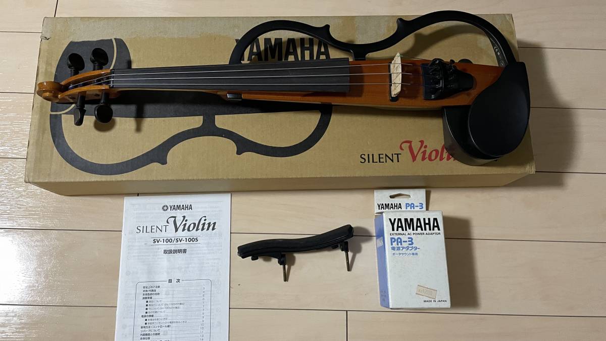 ファッション 値下げ YAMAHA ヤマハ サイレントバイオリン sv-100 