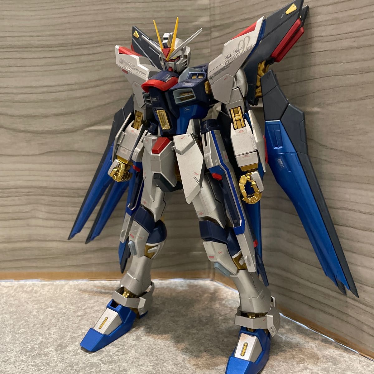 MG ストライクフリーダムエクストラフィニッシュ ジャンク完成品 MG ストライクフリーダムエクストラフィニッシュ ジャンク完成品