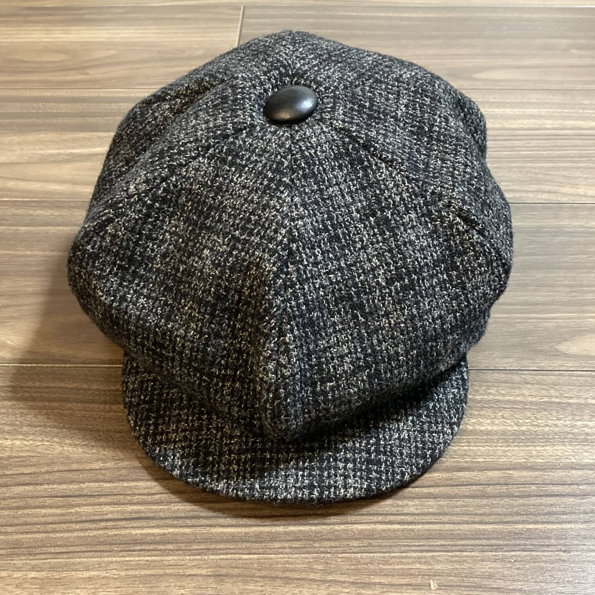 2020 a/w Needles Casquette-British Tweed-Black ニードルス キャスケット ブリティッシュ ツイード ブラック 帽子