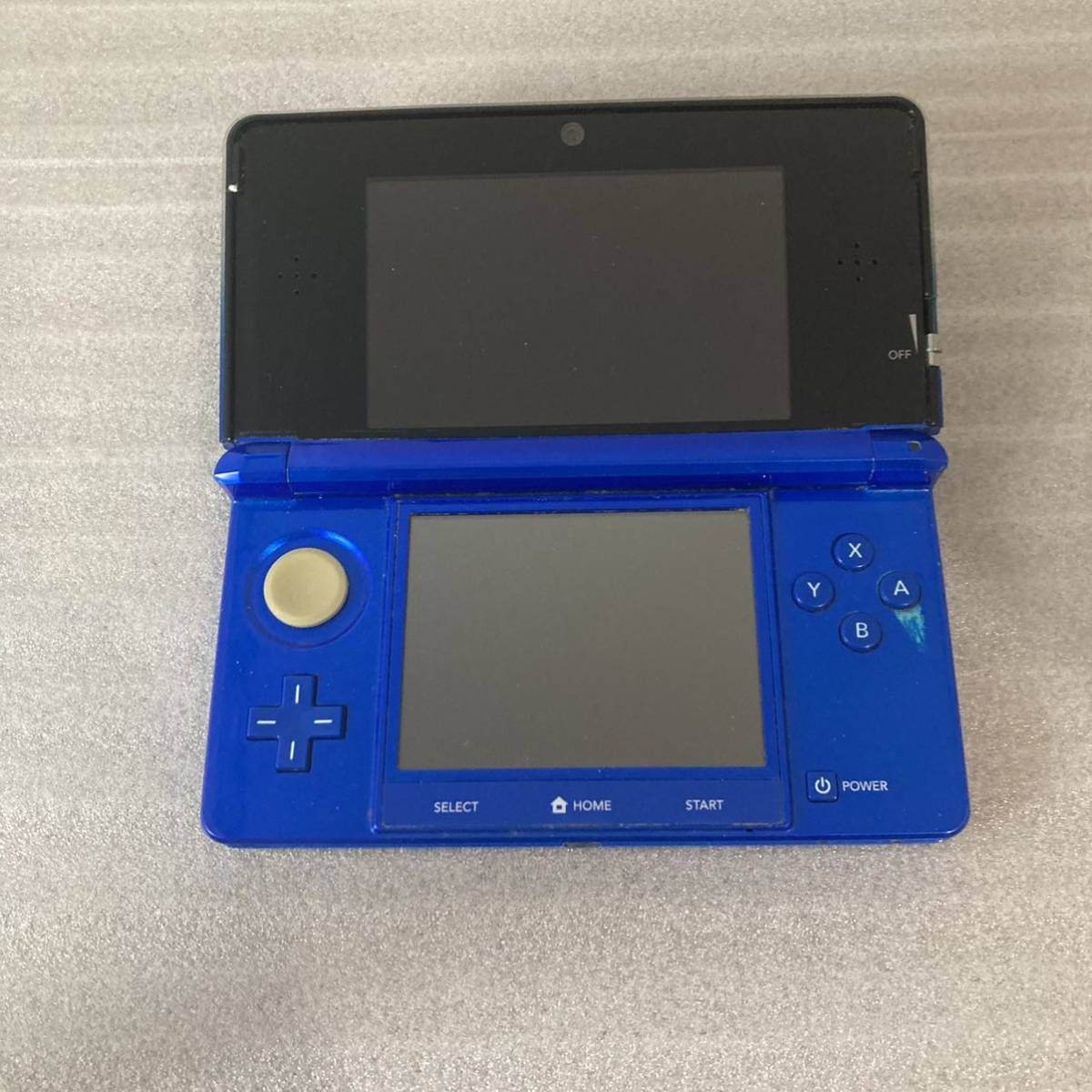 液晶美品 3DS コバルトブルー 青 3DS本体 Nintendo 3DS ニンテンドー3DS本体 ニンテンドー3DS