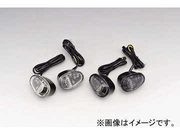 キジマ ウインカーランプKIT Fカウル クリア LED 219-3032 入数：1セット(左右) カワサキ ニンジャ250R 2輪_画像1