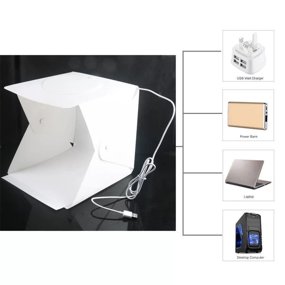  photographing box 4 color background high luminance 72 departure round shape LED USB cable carry bag attaching photographing Booth photographing Studio Mini Studio 