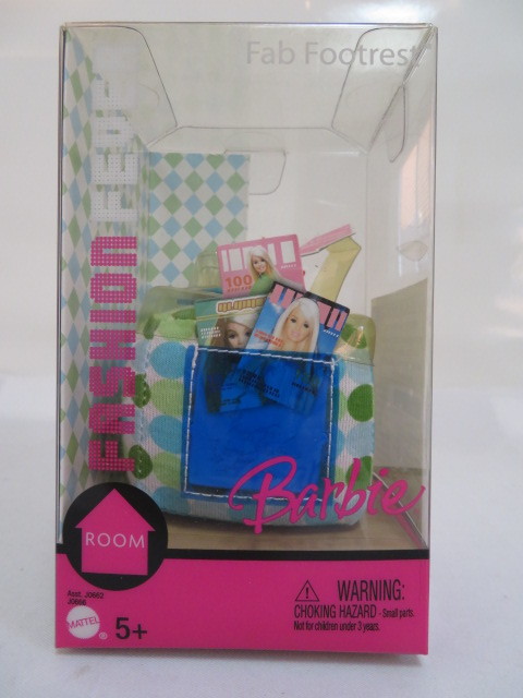 Barbie バービー Fab Footrest  FASHION FEVERの画像1