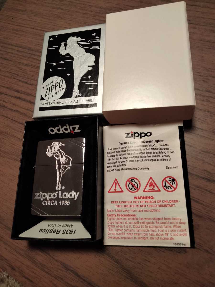 ヤフオク! - ZIPPO Lady circa 1935 Replica...