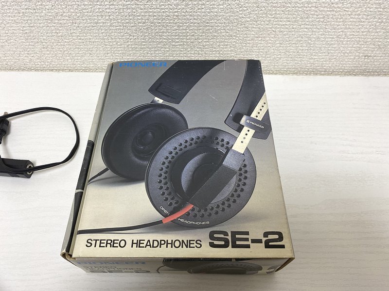 送料無料 PIONEER パイオニア SE-2 ヘッドホン 80s 80年代 昭和 送料無料 PIONEER パイオニア SE-2 ヘッドホン 80s 80年代 昭和