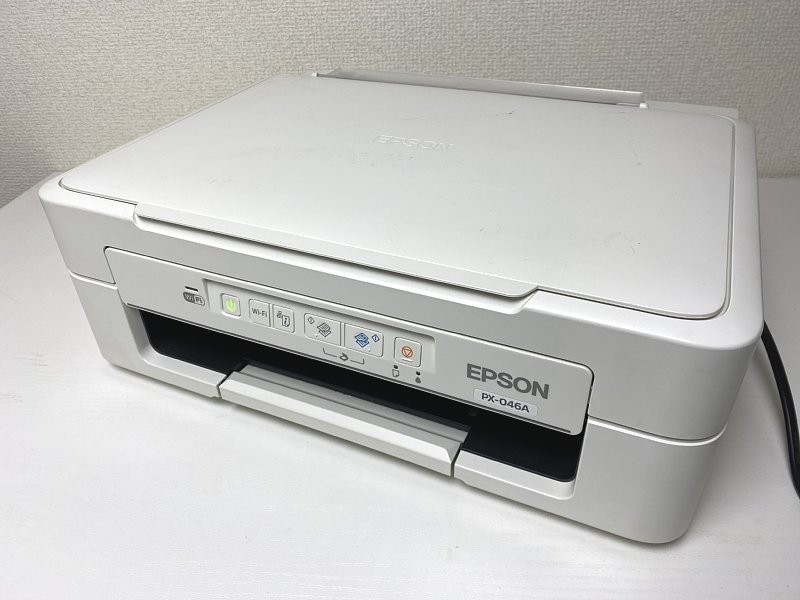 大人気商品 EPSON インクジェット複合機 Colorio PX-046A 無線 有線