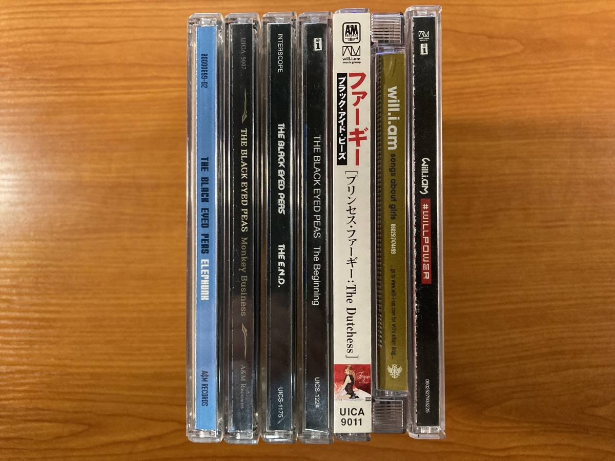 W5591 ブラック・アイド・ピーズ CD アルバム 7枚セット
