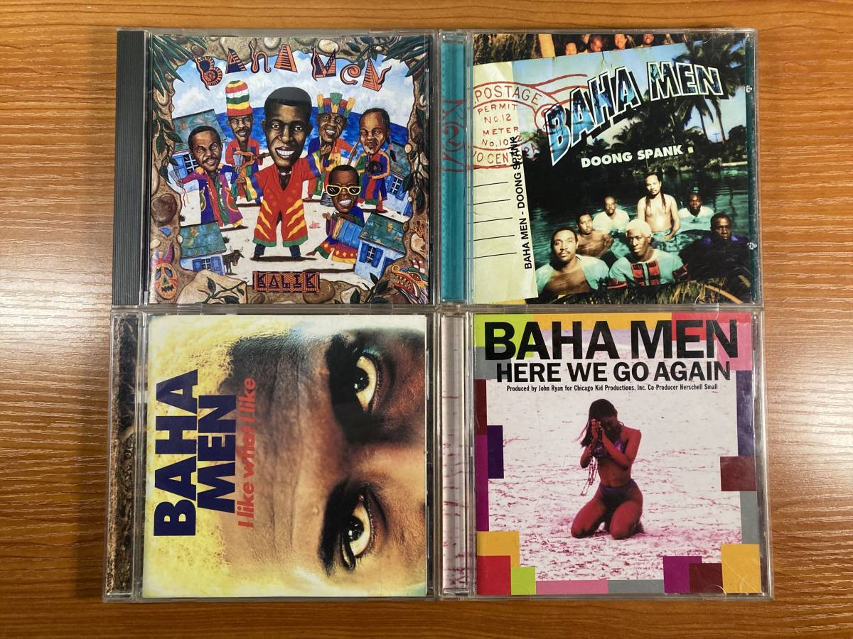 W5749 バハ・メン 4枚セット｜Baha Men Kalik I Like What I Like Doong Spank Here We Go Again