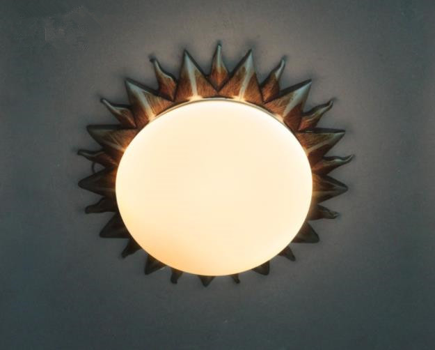 新品　新品 天井照明器具 太陽式　アンティーク インダストリアル ペンダントライト シャンデリア 玄関灯 子供屋