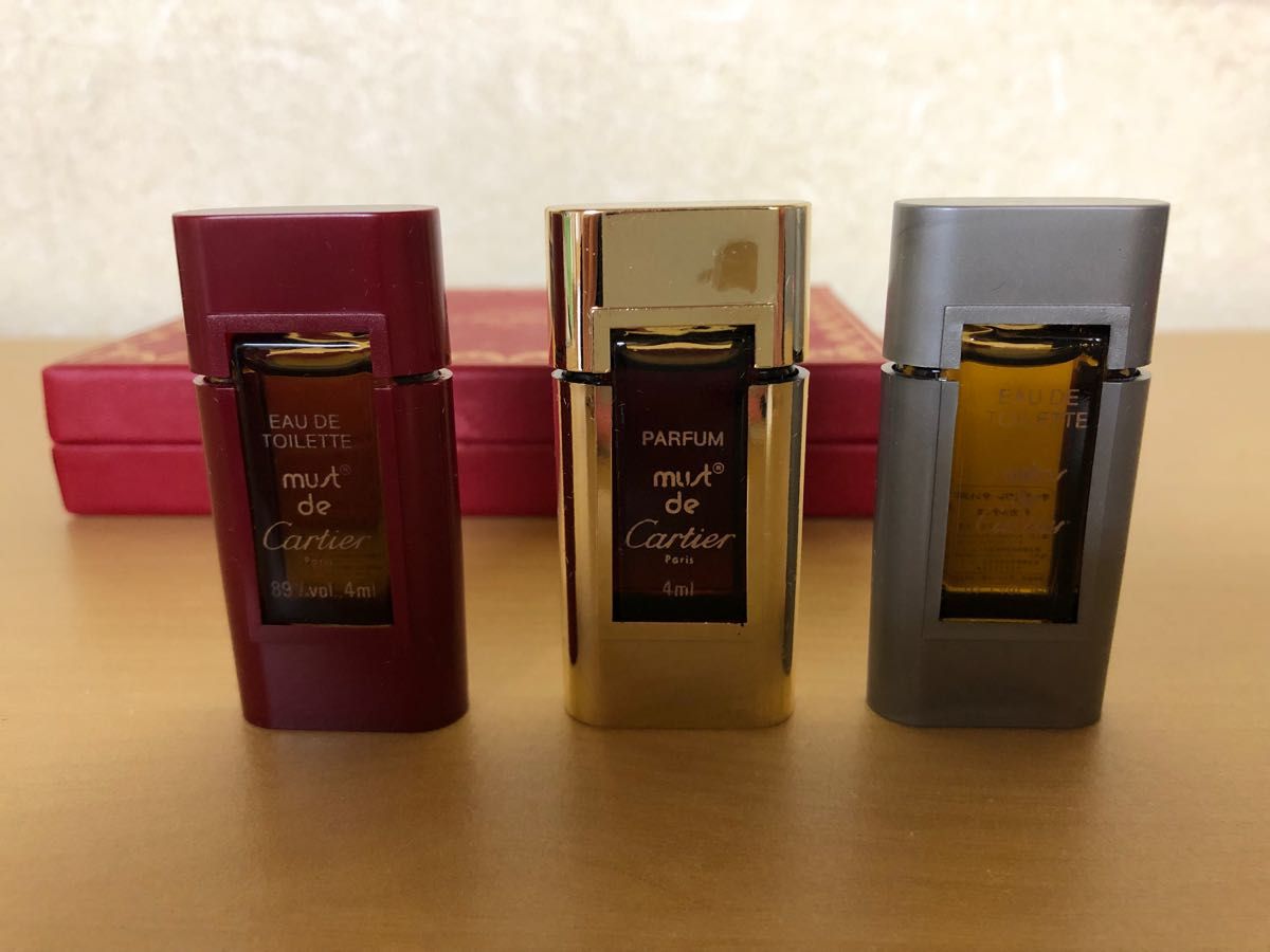 カルティエ Cartier 香水 4ml×3