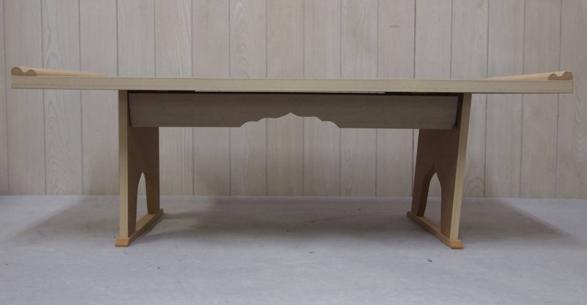  secondhand goods * wooden *... desk * sutra desk * Buddhist altar fittings * folding type *304S4-8955