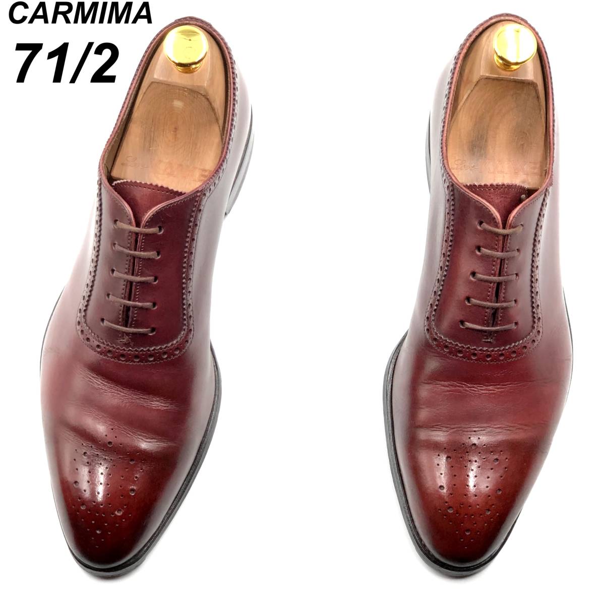 CARMINA カルミナ】ウイングチップレザーシューズ www.esnmurcia.org