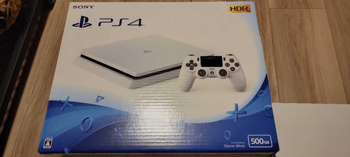 PS4 本体　CUH-2200A B02 完全動作品　ホワイト　使用時間僅少　付属　WHITE 品完備　ソニー　プレイステーション4　中古　ホワイト_画像5