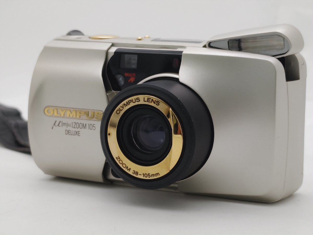 最終値下げ OLYMPUS μ mju: ZOOM 105 DELUXE オリンパス ミュー aob.adv.br