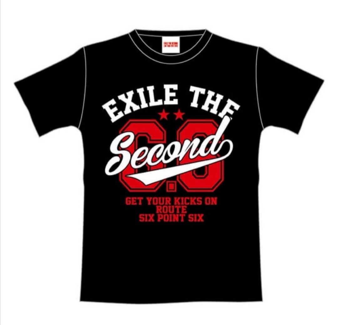 EXILETHESECOND 6・6ロゴTシャツ M エグザイルザセカンド