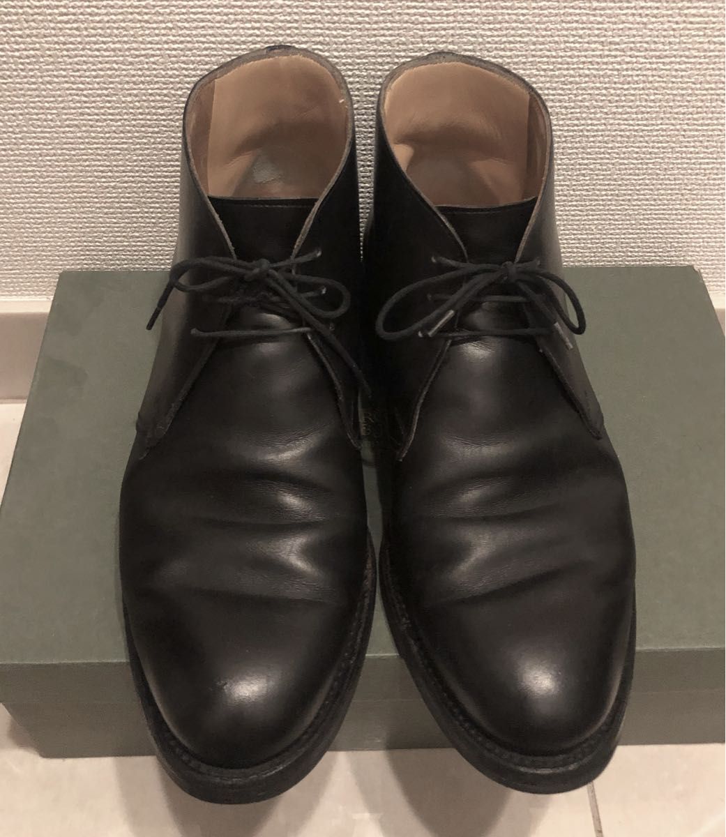 CROCKETT&JONES クロケット&ジョーンズ COTSWOLD チャッカーブーツ プレーントゥ 革靴  ビジネスジュース