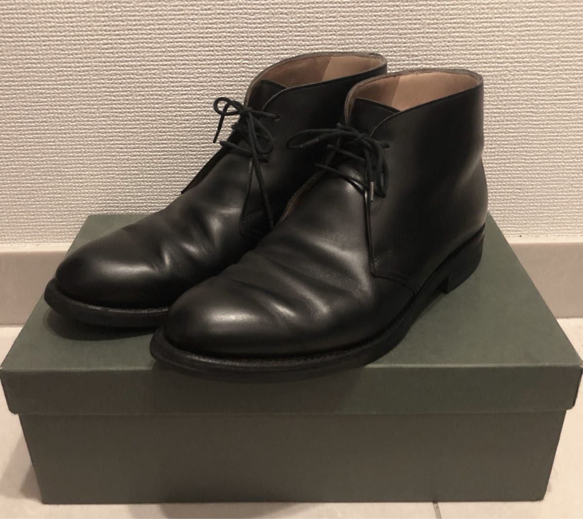 CROCKETT&JONES クロケット&ジョーンズ COTSWOLD チャッカーブーツ プレーントゥ 革靴  ビジネスジュース