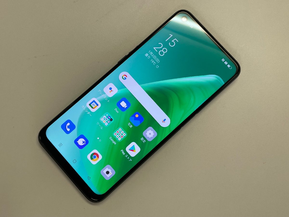 au OPPO A54 5G OPG02 シルバーブラック SIMロック解除済(Android ...
