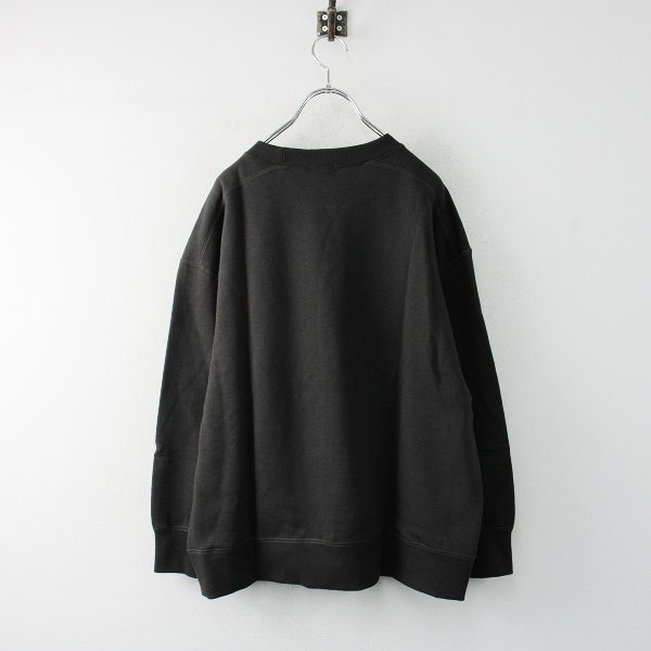 未使用 2022AW marble SUD マーブルシュッド スカジャン風刺繍スウェット F/ブラック うさぎ【2400013170673】_画像3