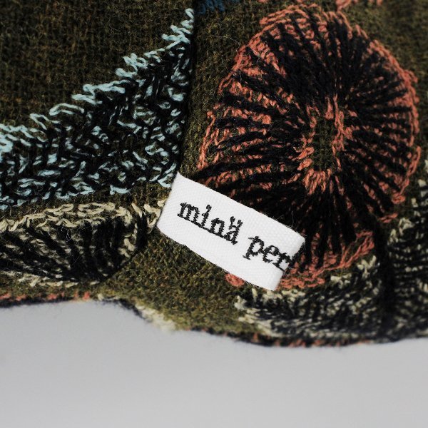 美品 2021AW mina perhonen ミナペルホネン onomekaman hana no mi