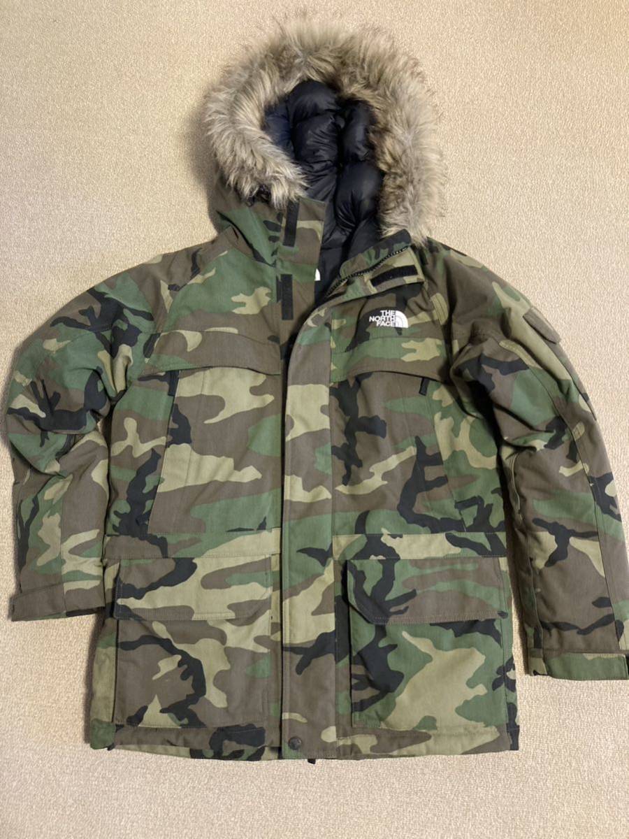 THE NORTH FACE マクマードパーカ ウッドランド 迷彩 ノベルティ