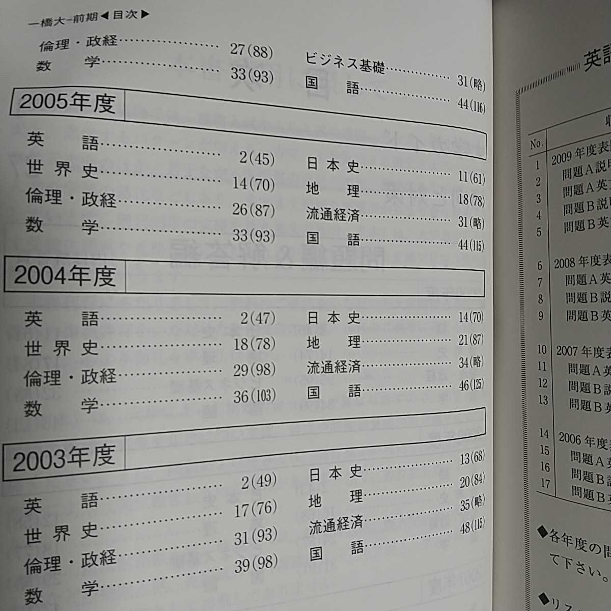 2010年版 一橋大学 前期日程 CD付 赤本 教学社 中古 ２０１０ 過去問題集 大学入試 受験 02001F015