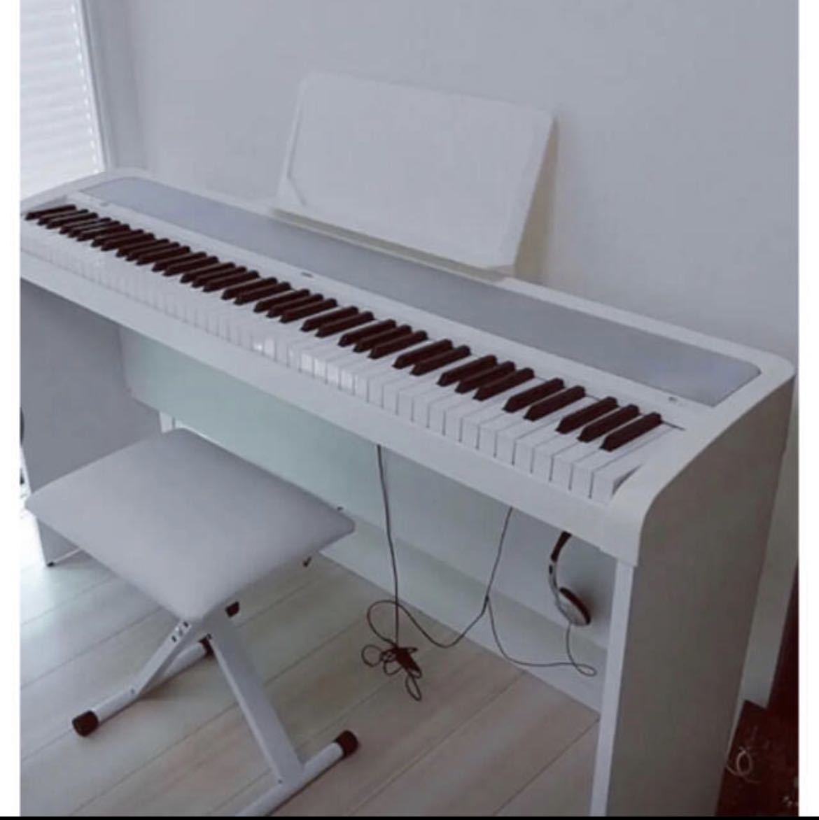 セール！ 【直接引き取り可】KORG B1 WH 電子ピアノ【北海道】 - 鍵盤楽器