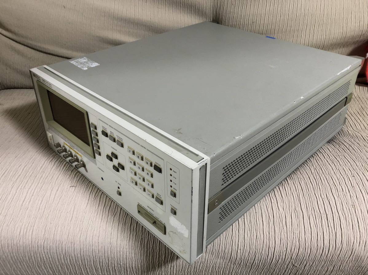 HP HEWLETT PACKARD Agilent 4285A 75KHz-30MHz PRECISION LCR METER 精密LCRメータ 中古現状品_画像4