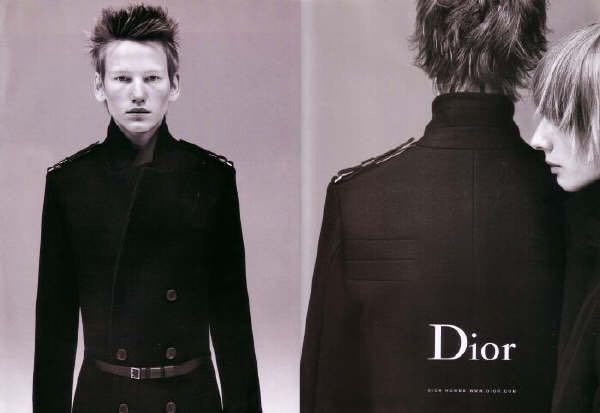 02aw reflection dior homme pコート 48 エディスリマン ディオール